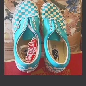 Band new checkered vans